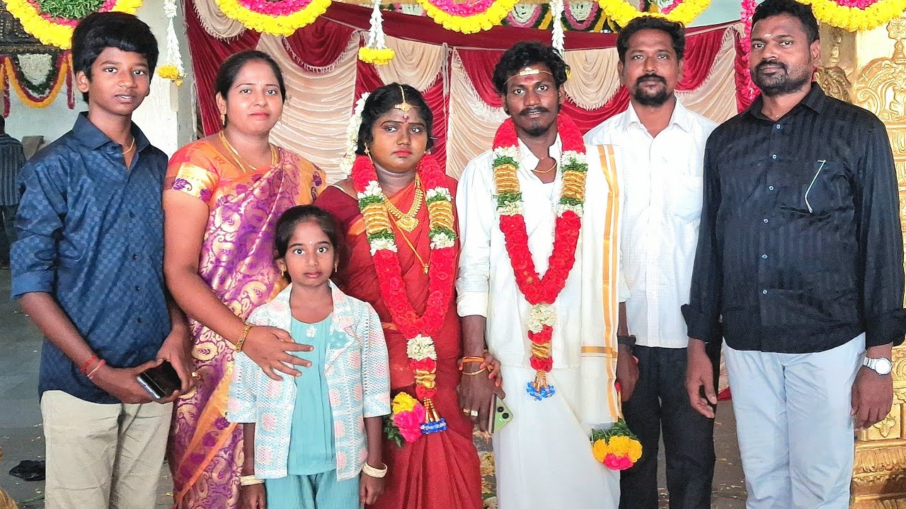 💐❤️🥳🥳🥳எங்க பொண்ணு கல்யாணம் #family #marriage #wedding  #peterudathey #celebration #happy #vlog 