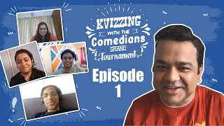 KVizzing With The Comedians 1st Edition || QF1 feat. Anirban, Biswa, Pavitra and Sumaira