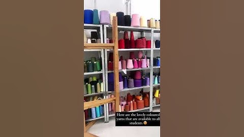 BA Textile Design student tour | Constructed textiles studio part 2