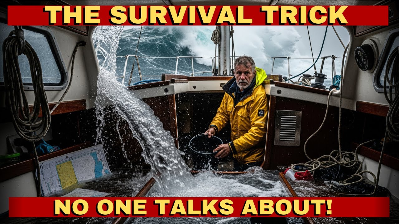 ⁣Only 1% of Sailors Know This One Survival Trick. It Can Save Your Life in a Storm.