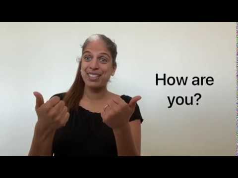BSL Sign with RAD: How to Sign Greetings in British Sign Language - YouTube