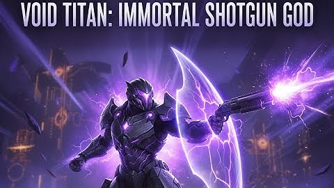 INFINITE OVERSHIELD! | Best Void Titan Build Melts Enemies & Survivability