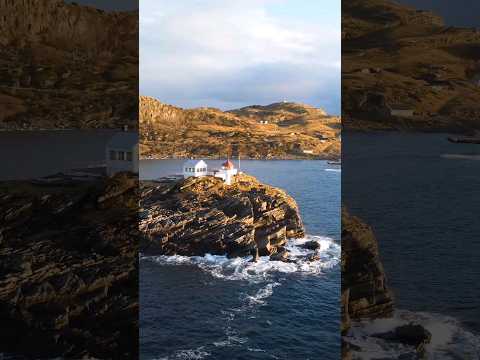 Around the Norwegian coast ????????  #norway #coast #stavanger #northsea #lighthouse #winter #scandi
