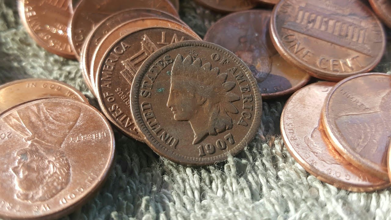 Coin Roll Hunting Pennies INDIAN HEAD PENNY & MORE!!! YouTube