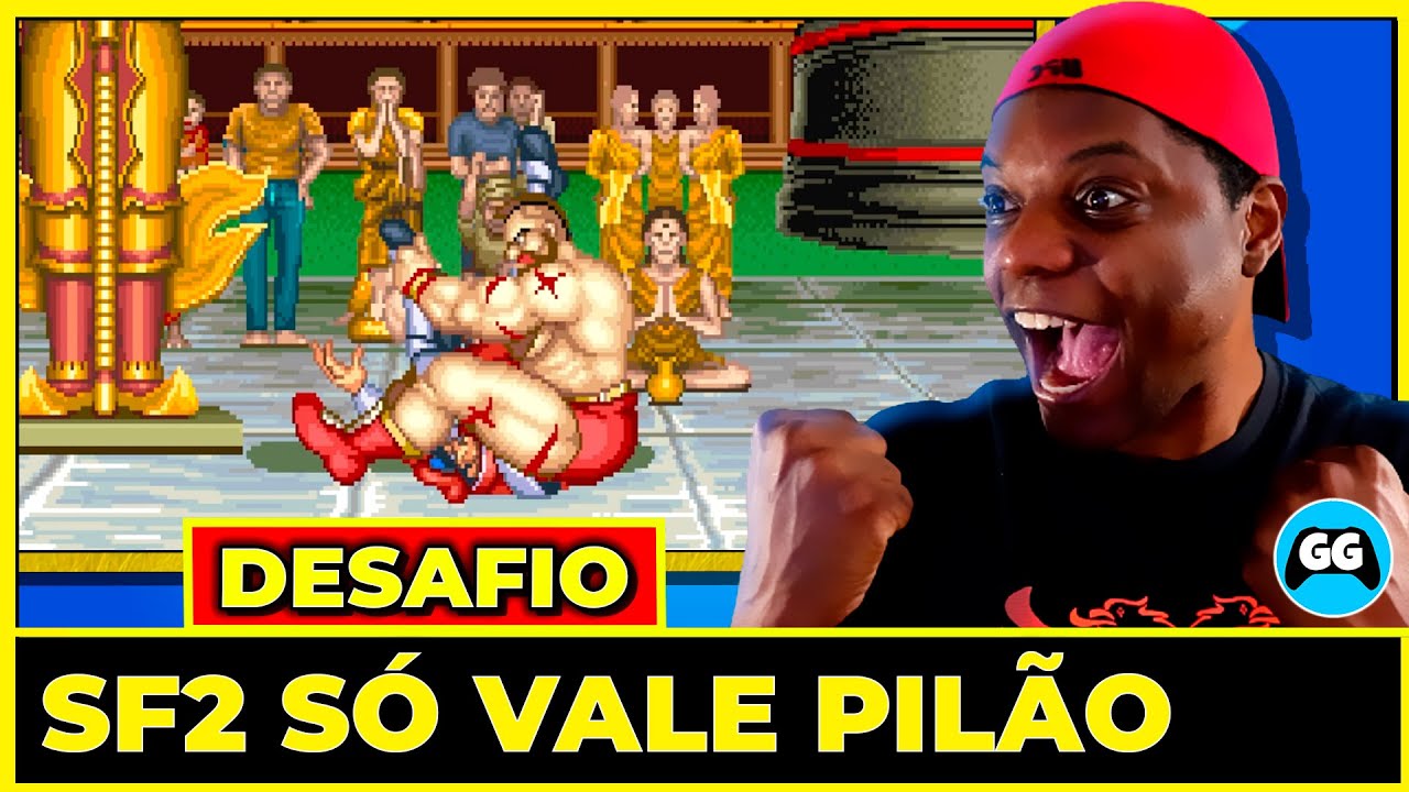 [DESAFIO] Zerar Street Fighter 2 com Zangief - Só vale pilão
