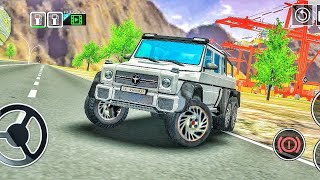 G-WAGON 6x6 Offroad truck driving sim 2020 | Car games android gameplay - Driving Simulator Games screenshot 5