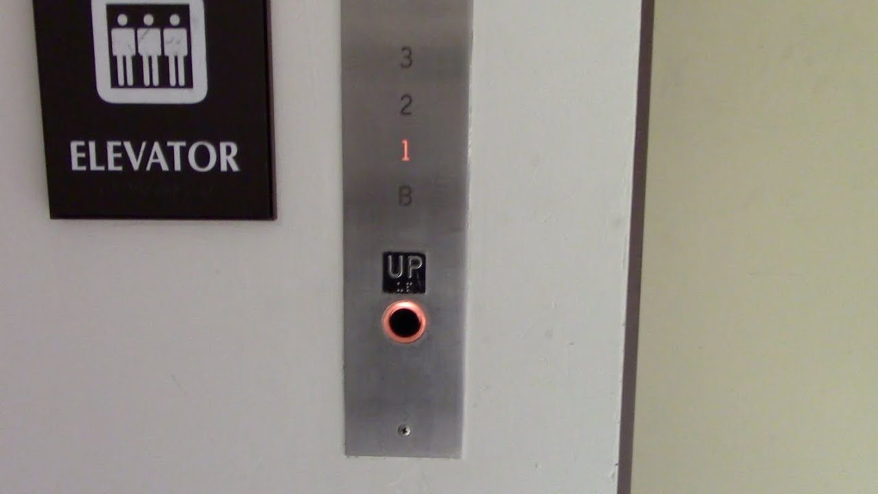 Vintage Otis Traction Elevator @ UIUC Smith Memorial Hall in Urbana, IL