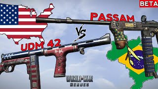 UDM 42 VS PASSAM 🔥 TDM 2 VS 2 WITH 3 POV 🔥 WORLD WAR HEROS