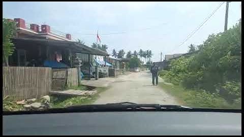 Suasana Jalur Pesisir Dari Desa Pancana Hingga Bottoe, Kab. Barru, Sulawesi Selatan.