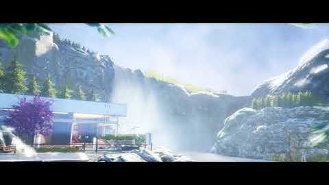 Waterfall House - UE4 Environment Design