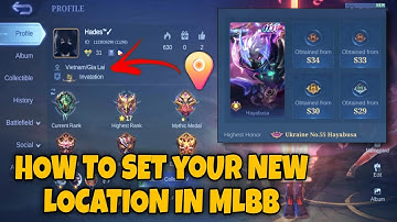 TIPS ON HOW TO SET YOUR NEW LOCATION IN MLBB (NEW SEASON 2025).