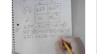 Precalculus P.6 - Complex Numbers - HW # 16
