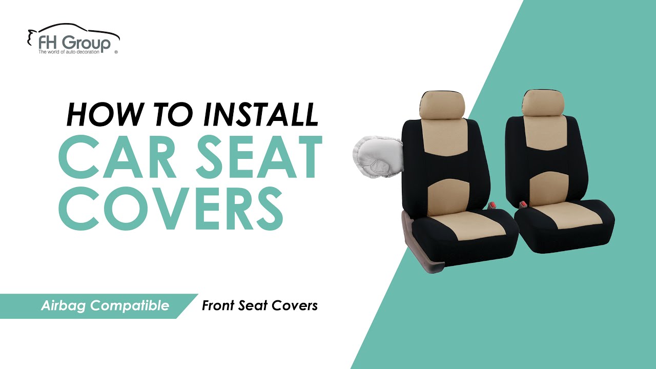 OTOEZ Car Seat Covers - Waterproof Leather Universal for Sedan SUV Truck |  Full Set, Airbag Compatible, Easy to Install