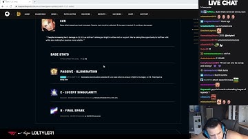 Tyler1 reacts to 11.21 Patch Notes