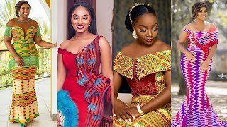 2019#Ghana Wedding Dresses# Kente Ankara Trendy Styles: African Fashion screenshot 5