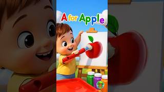 ABCD Learning Song | A to D Alphabet Song for Kids | Fun Nursery Rhyme #shorts #nurseryrhymes
