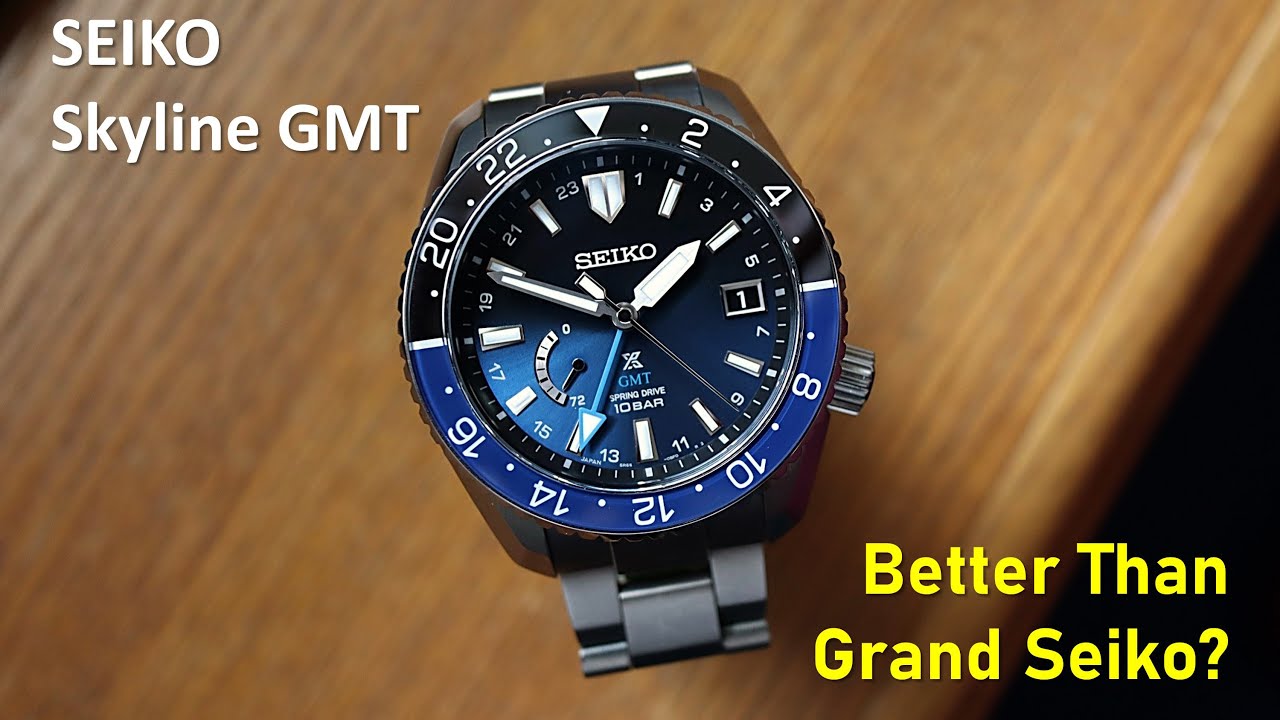 When Does SEIKO Outclass GRAND SEIKO? Review of the Skyline (SNR049) GMT -  YouTube