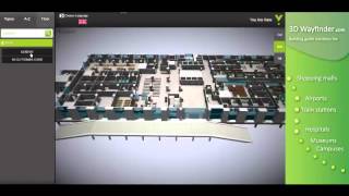 3D Wayfinder for hospitals