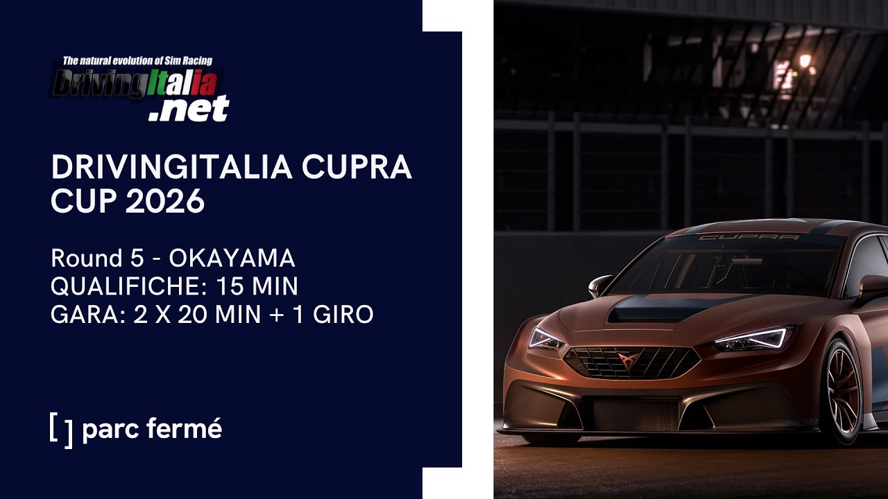DrivingItalia Cupra Cup 2026 | Round 5: Okayama