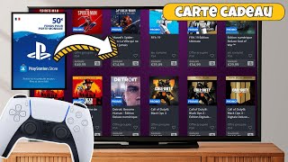 Comment Utiliser Une Carte Cadeau Sur Ps5 - Guide Complet