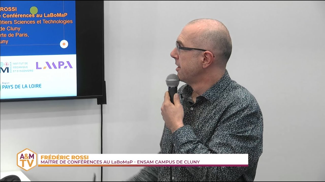 Frédéric ROSSI présente le projet ScCRYO2 sur le salon Global Industrie 2023
