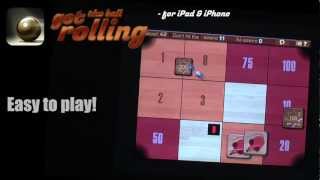 One minute demo of GET THE BALL ROLLING - game for iPad and iPhone screenshot 2