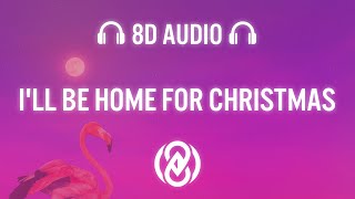 Camila Cabello - I'll Be Home For Christmas (Lyrics) | 8D Audio 🎧