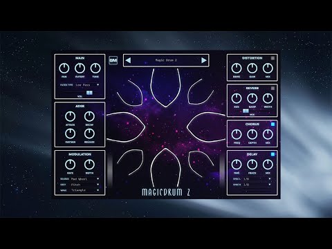 MAGICDRUM 2 DEMO | VIRTUAL Steel Tongue Drum Virtual INSTRUMENT | Quiet Music