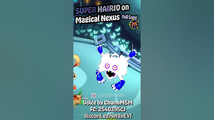 Hairionette - Magical Nexus!? (New Paironormal) [My Singing Monsters] #shorts