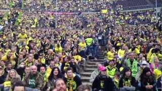 BVB Pokalfinale 2012 Waldbühne Berlin Humba