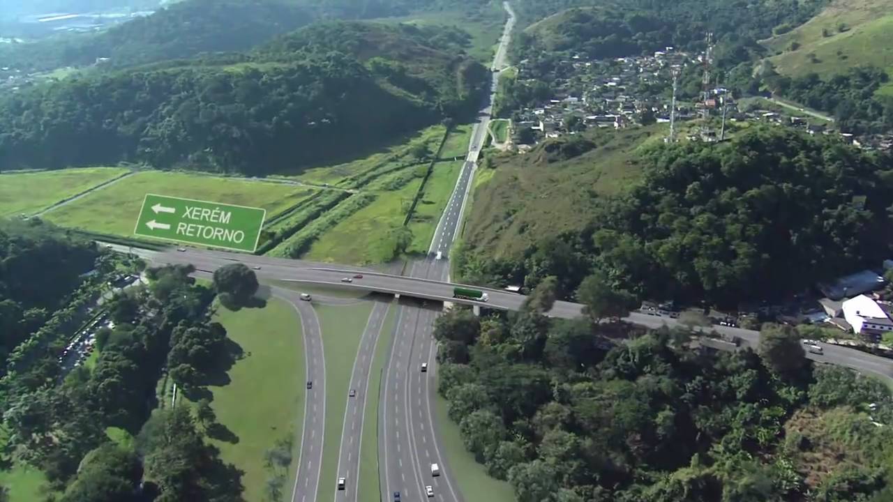 BR-040 Rio-Petropolis - Nova Subida da Serra - YouTube