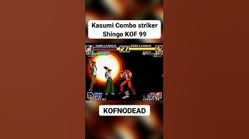 Kasumi Combo striker Shingo KOF 99 #kofnodead #shorts #reels #kof99 #retro #comboskof #kof #games