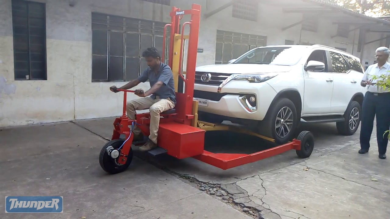 Vehicle Recovery Equipment First time in the History of Auto Industry
