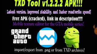 TXD v1.2.2.2!! Latest APK, free download! Mobile texture editor screenshot 4