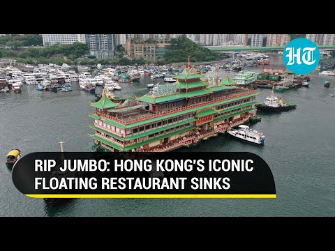 Hong Kong: World-famous floating restaurant 'Jumbo Kingdom' sinks in South China sea | Watch