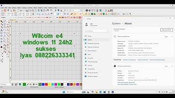 Wilcom e4 windows 11 24h2 hid.dll error: 59 Cara Install WIlcom e4 Di Windows 11 update