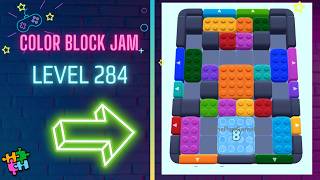 Color Block Jam - Level 284 - Solution Walkthrough