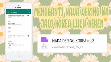 CARA MENGGANTI NADA DERING WA LUCU | Ulandari Official