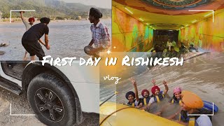 First day in rishikesh 😱 | NIGHTLIFE | gaddi de tyre ne paye pnge 🤦🏼