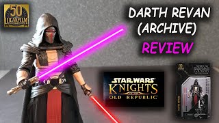 Darth Revan (Archive Release) Star Wars Black Series - REVIEW