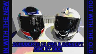 Schuberth C3 PRO v's Schuberth Concept