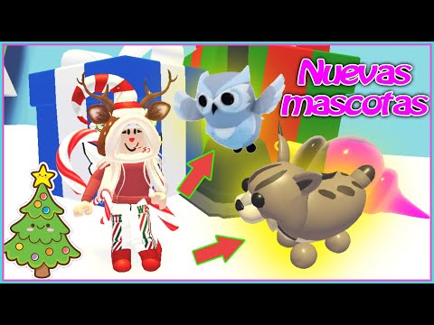 Adopt me ¡¡Nuevas mascotas en navidad!! Primeras imágenes de Adopt me nevado con un súper DRAGON!!!