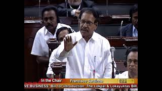 Dr. M. Thambidurai 22 12 2011 on    The  Lokpal & Lokayuktas Bill, 2011