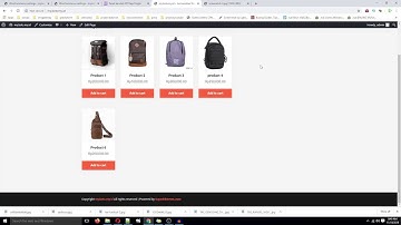Tutorial membuat website toko online professional ecommerce Part 3   -  Konfigurasi Ongkos Kirim