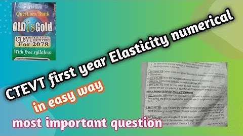 CTEVT elasticity most important numerical