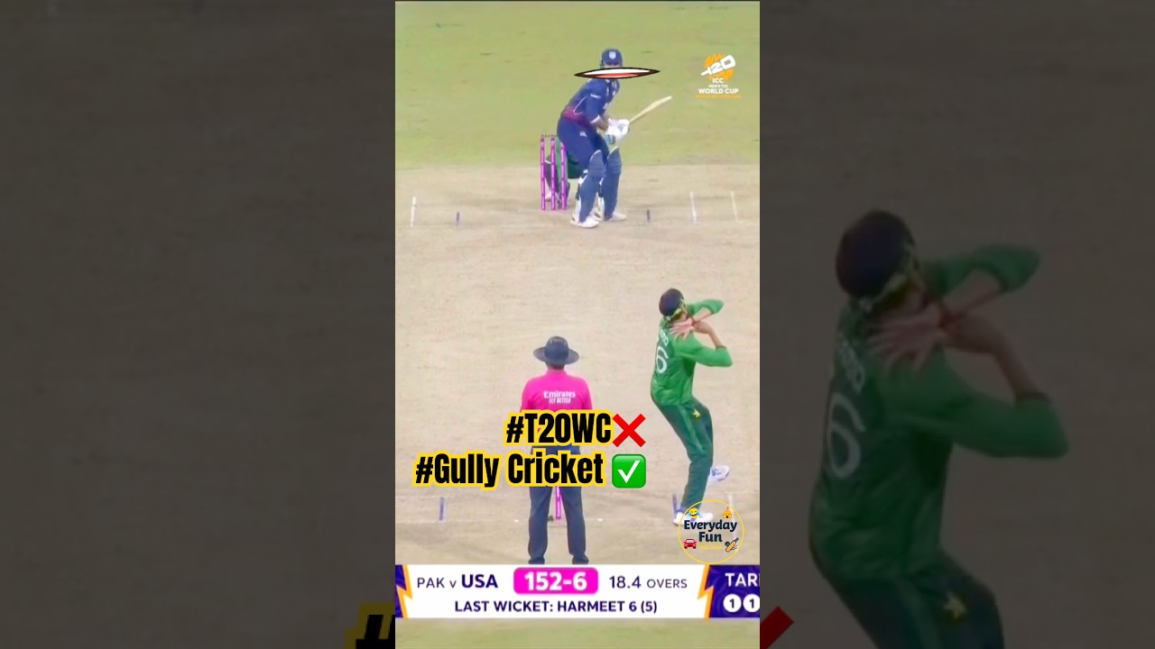Pakistan Pause bowling 🤯Ever seen this action before? 