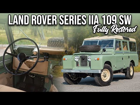 Land Rover Series IIA 109 LWB Station Wagon Full Restoration Project by Falcon Design