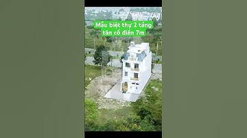 Bàn giao biệt thự tân cổ điển mặt tiền 7m Thiết kế & thi công trọn gói#BiệtThựTânCổĐiển