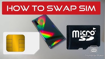 Samsung Galaxy Note 10 | Note 10 Plus + | How to Insert / Remove SIM Cards & Micro SD Card EASILY!