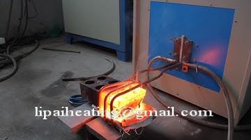 Lathe Tool Brazing by Super Audio Induction Brazing Machine